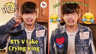 BTS V: Taehyung’s Fake Cry Will Make You Laugh!