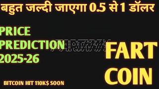 FartCoin Price Market cap Today | बहुत जाएगा 1 डॉलर | FartCoin Crypto News