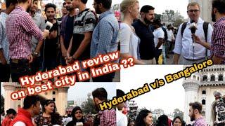 Which is the best city in India | Hyderabad review on best city | Hyderabad v/s Bangalore | Bm