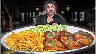 “EVERYONE HAS FAILED” TRYING TO FINISH AN UNBEATEN SCHNITZEL CHALLENGE | Joel Hansen