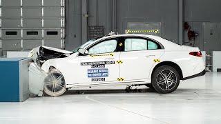 2024 Mercedes-Benz E-Class updated moderate overlap IIHS crash test