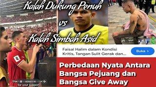 #126 Kalah Dukung Pemain vs Kalah Simbah Asid, Perbedaan Nyata Bangsa Pejuang Dan Bangsa Give Away