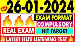 IELTS Listening Practice Test 2024 with Answers | 26.01.2024