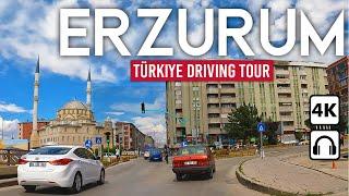 ERZURUM, Türkiye  4K Scenic Drive in Turkey's Most Religious City