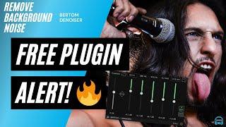 FREE PLUGIN ALERT - Bertom DENOISER (Noise Reduction Plugin) 