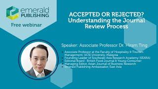 Accepted or rejected? Understanding the journal review process