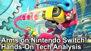 Arms First Look! Nintendo Switch Tech Preview!