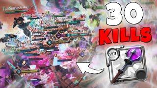 30 KILLS FULL WIPE 1 ENGAGE !! | EU | EQMS | Albion Online ZVZ