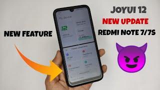 JoyUi 12 New Update For Redmi Note 7/7S | Boot Animation & More Feature 