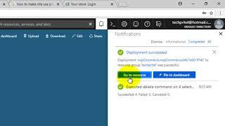 How to install or create new nopCommerce Shopping website on Microsoft Azure