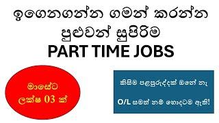 Best Part-Time Jobs for School Leavers in Sri Lanka | Job Vacancies & Application Tips