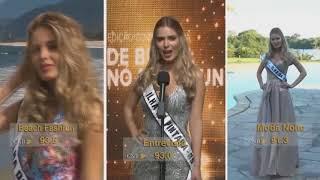 Miss Brasil Mundo 2018 - Apresentação das Candidatas & Pontuação Preliminar