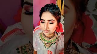 #bridalmakeup Brijkanya Makeup Studio Vaishali Vranda soni  contact no 9516908515