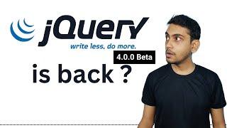 jQuery is Back