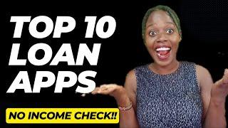 10 LOAN APPS FOR STUDENTS/ JOBLESS 2023// loan app without income proof