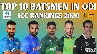 ICC Rankings 2020 | Top 10 Batsmen in ODI |