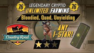 Unique Legendary Sheepsquatch Is An Unlimited 1 Star Legendary Farm - Fallout 76