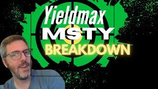 MSTY ETF Breakdown & My Game Plan  - What's Next for Dividends? #msty #yieldmax #etf