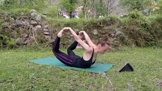 Alena Simonova. Yoga Gymnastics