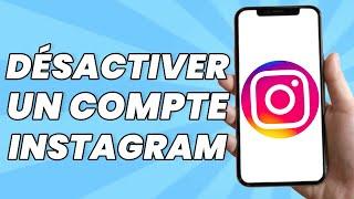 Comment Desactiver Un Compte Instagram 2024