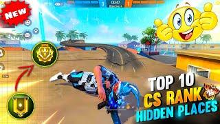 TOP 10 HIDDEN PLACES IN BERMUDA CS RANK | cs rank tips and tricks | without friends & gloowall