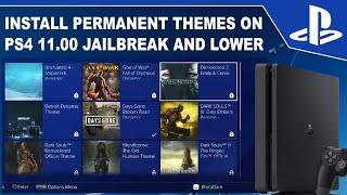 install Permanent Themes on PS4 11.00 Jailbreak