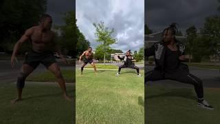 Mortal Kombat street fight! FikShun (me) vs Shaquan! #shorts #fight