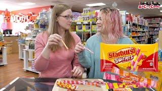 Starburst Swirlers Chewy Sticks Taste Test - All City Candy Unwrapped