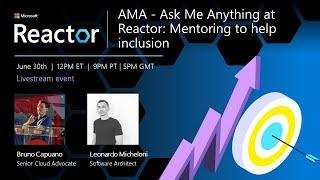 AMA - Ask Me Anything at Reactor: Mentoring to help inclusion