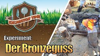 Vorgeschichtlicher Bronzeguss | Experimentelle Archäologie | Excavation Time