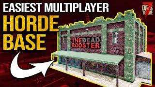 Favourite HORDE BASE for single and multiplayer (7 Days To Die)