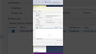 how to restore backup file in sql server #atharvguruji #education #sqlserver #coding