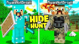 Minecraft Hide or Hunt, But We Have Guns...