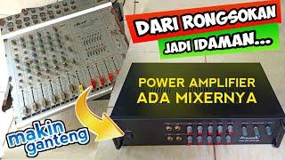 DARI RONGSOKAN JADI IDAMAN!!! TERBARU  Power Mixer Rakitan