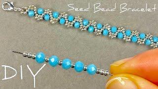 Crystal Bracelet Tutorial: Easy Seed Bead Bracelet | Beading Tutorials