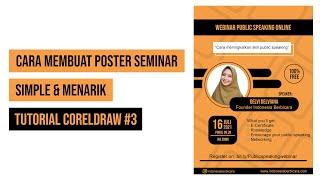 CARA MEMBUAT POSTER DI CORELDRAW MUDAH DIPAHAMI