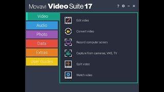 Movavi Video Suite 17 + Crack + Activation key latest video editor free (2018)