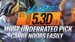 MOST UNDERRATED PICK! CARRY NOOBS EASILY WITH JARVAN IN WILD RIFT  | RiftGuides | WildRift