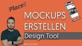 Design-Mockups erstellen & Zeit sparen mit PlaceIt | Design Tool Review