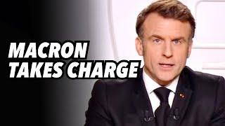 Macron takes CHARGE. France will protect Europe from Russia