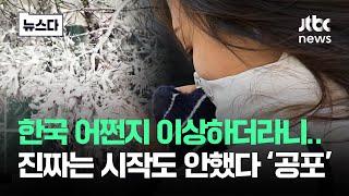 "한국 이상해" 전국민 체감한 순간…다가올 더 큰 고비 #뉴스다 / JTBC News