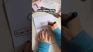 DIY Karte für Muttertag  Süße Last Minute Geschenkidee #muttertag