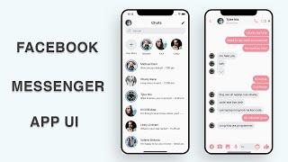 Flutter UI - Facebook Messenger App - Speed Code