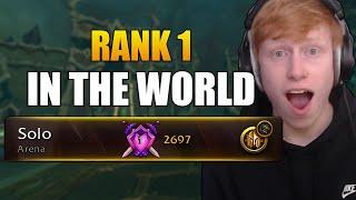 I GOT RANK 1 IN THE WORLD