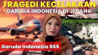 PESAWAT GARUDA HANCUR DI LANDASANPACU FUKUOKA JEPANG | Garuda Indonesia 865