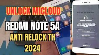 Tutorial Unlock Mi Account Mi Cloud Redmi Note 5a (ugglite) Model: MDT6