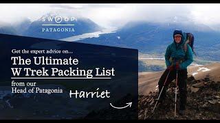 Swoop's Ultimate Patagonia W TREK Packing List