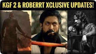 KGF 2 & Roberrt Xclusive Updates | Yash | Darshan | KFI Talks