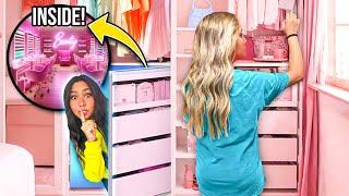 i BUiLT A SECRET HAiR SALON TO HiDE FROM MY LiTTLE SiSTERS! 🫧
