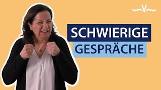 Schwierige Gespräche: Konfliktgespräche mit Wertschätzung führen | Stefanie Voss